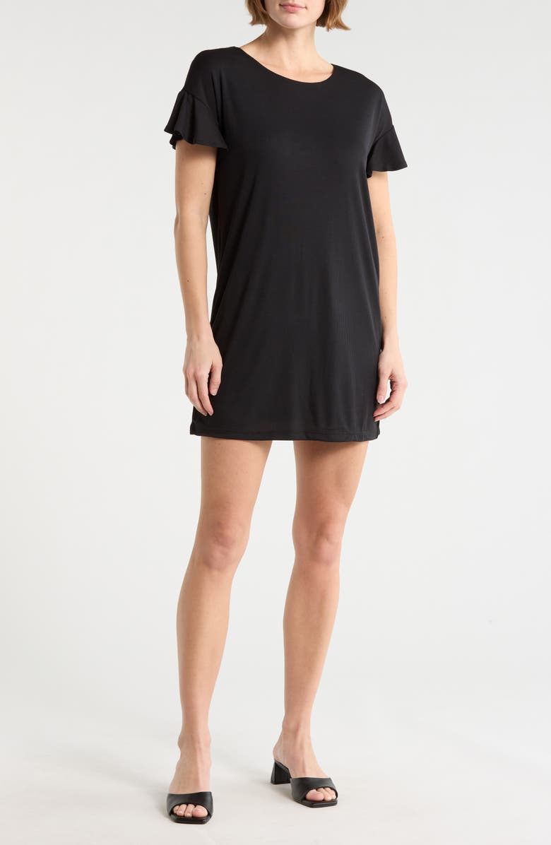 Tart Aemlia T-Shirt Dress, Main, color, Black