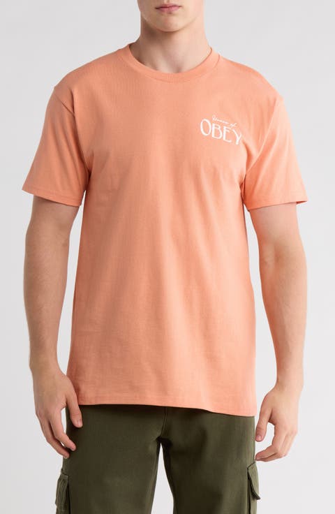 House of Obey Cotton Graphic T-Shirt