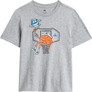 adidas Kids' Basketball Doodle Graphic T-Shirt