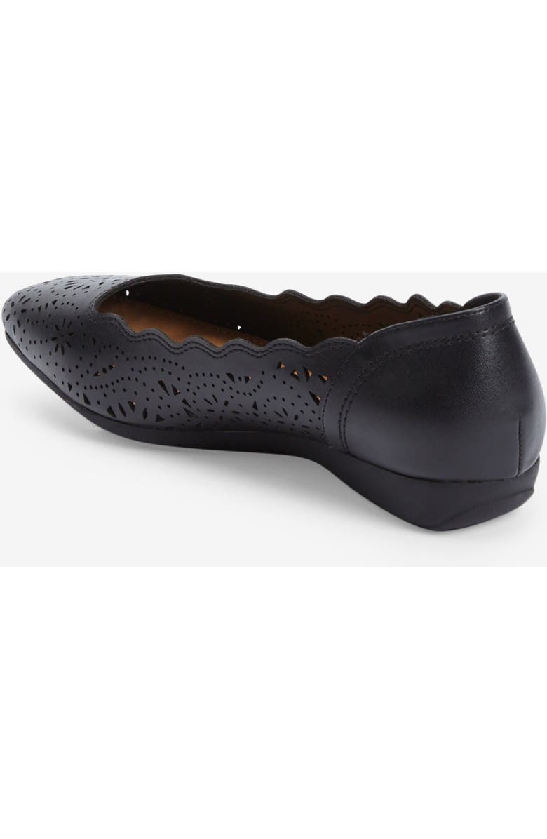 Comfortview The Laurell Slip On Flat, Alternate, color, Black
