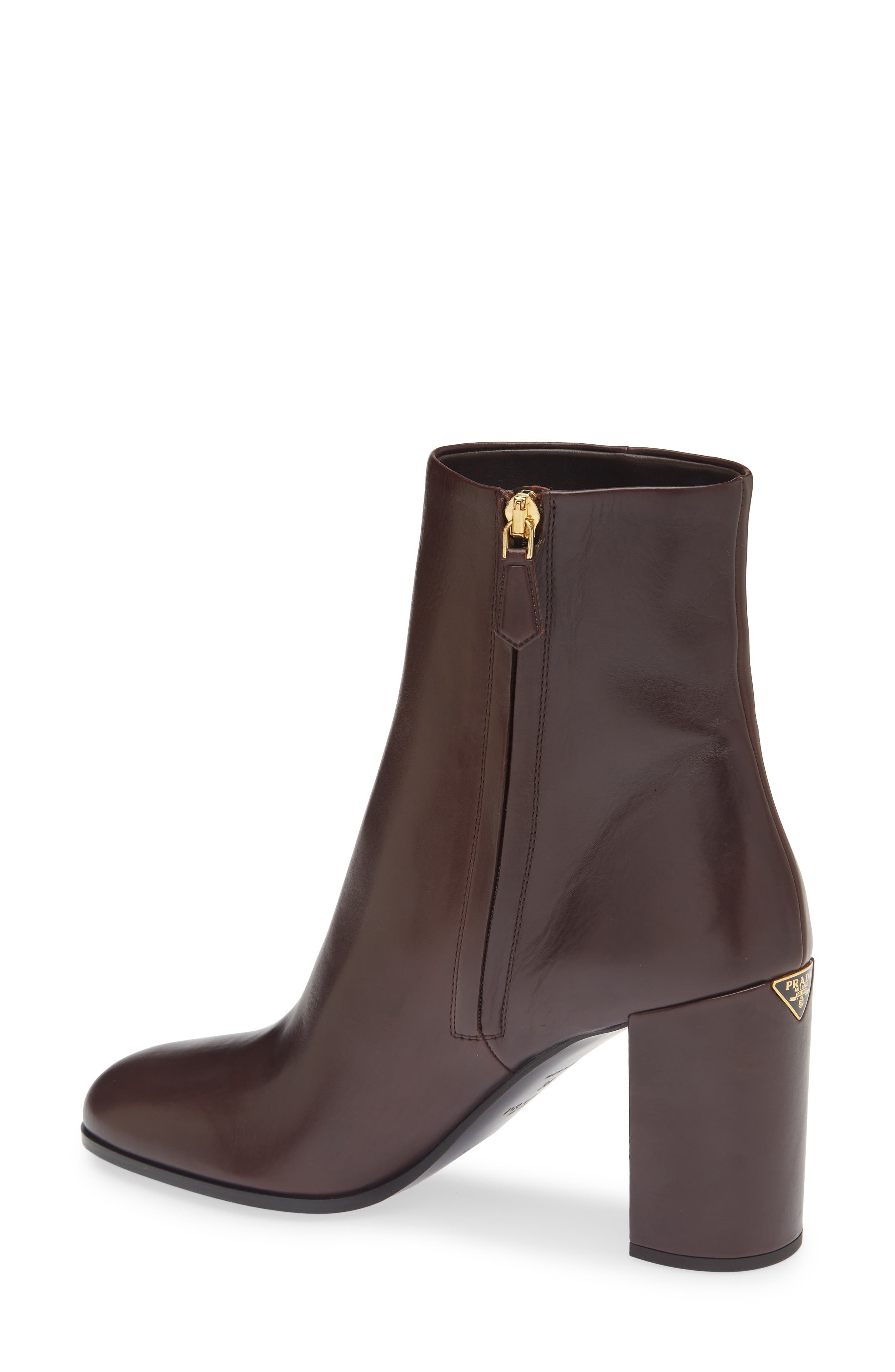Leather Bootie, Alternate, color, MORO