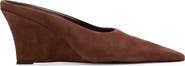 BLACK SUEDE STUDIO Aysha 70 Suede Wedge