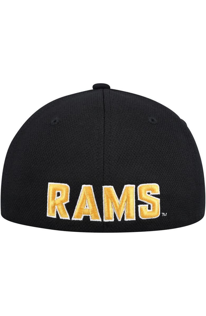 TOP OF THE WORLD Men's Top of the World Black VCU Rams Reflex Hybrid Tech Flex Hat, Alternate, color, Black