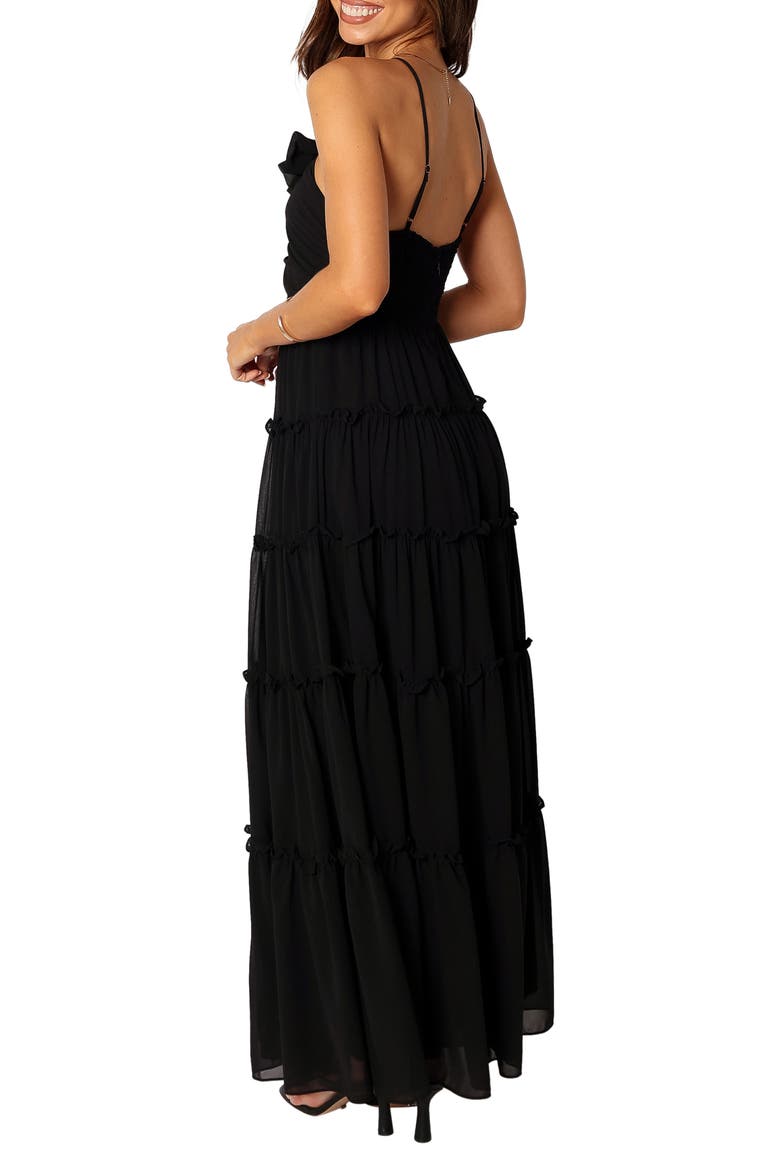 Dottie Maxi Dress, Alternate, color, BLACK