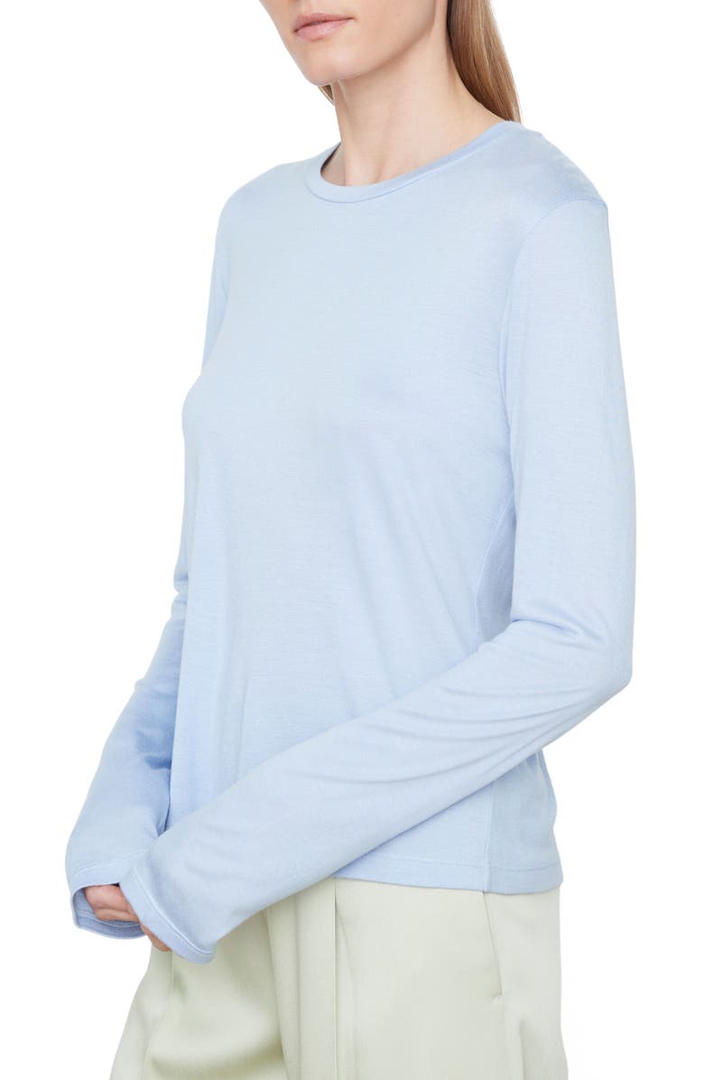 Vince Easy Long Sleeve Modal T-Shirt, Alternate, color, 