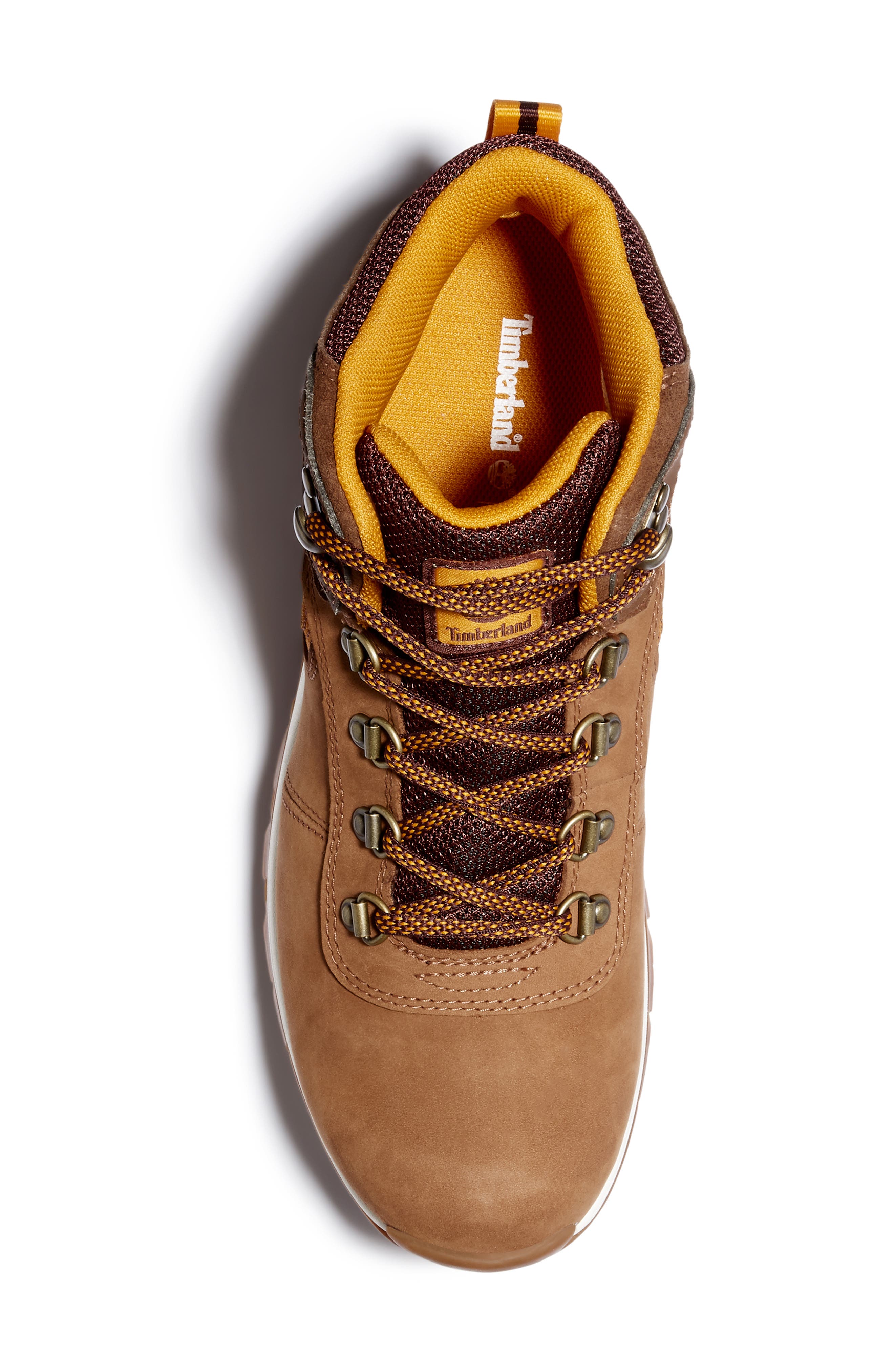 Mt. Maddsen Waterproof Hiking Boot, Alternate, color, RUST NUBUCK