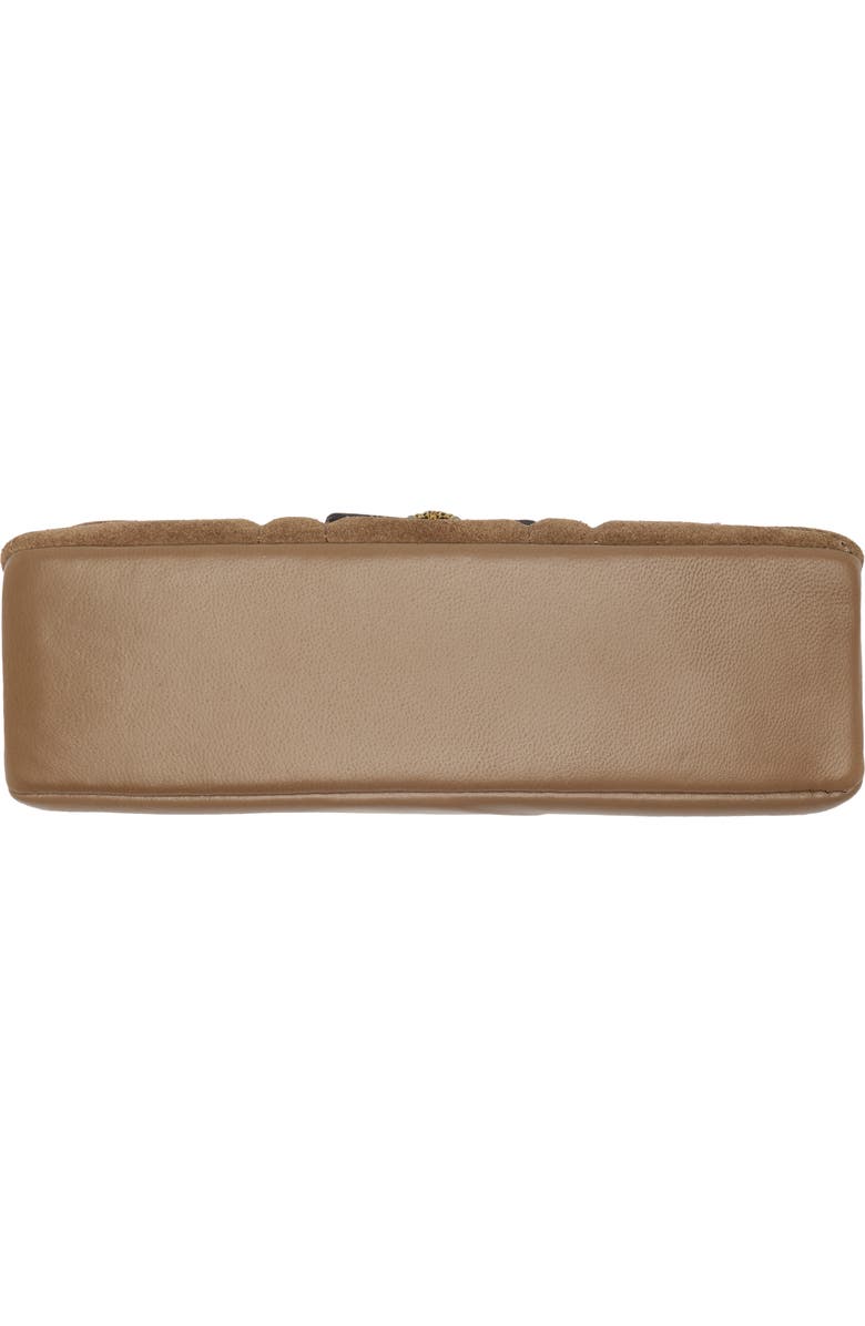 Kurt Geiger London Mini Kensington Convertible Leather Crossbody Bag, Alternate, color, Light Beige