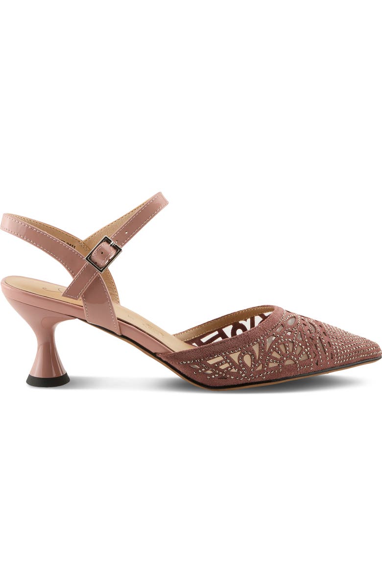 AZURA BY SPRING STEP Delicate Rhinestone Pump, Alternate, color, Mauve