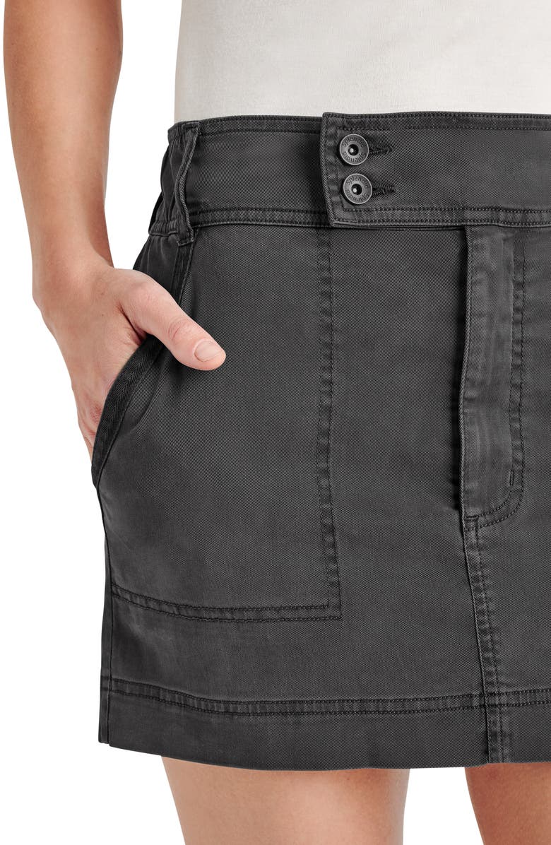 Splendid Lansen Twill Miniskirt, Alternate, color, 