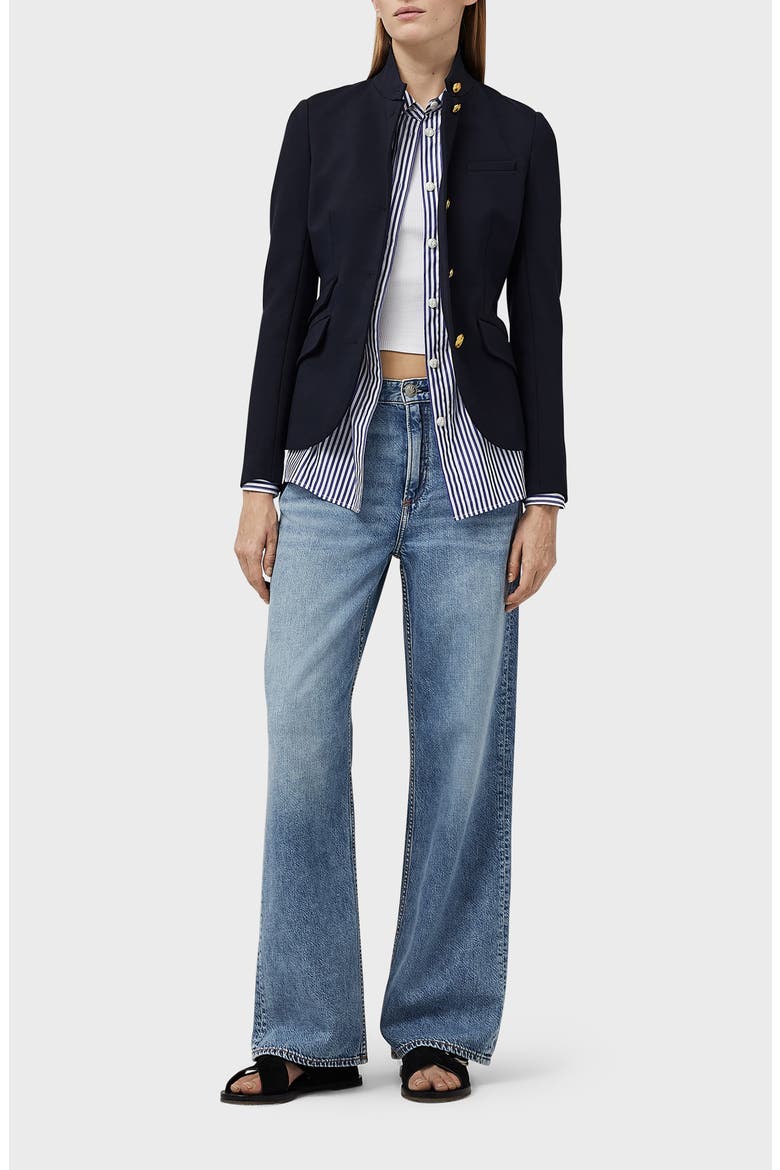 Featherweight Logan Wide Leg Jeans, Alternate, color, AUDREY