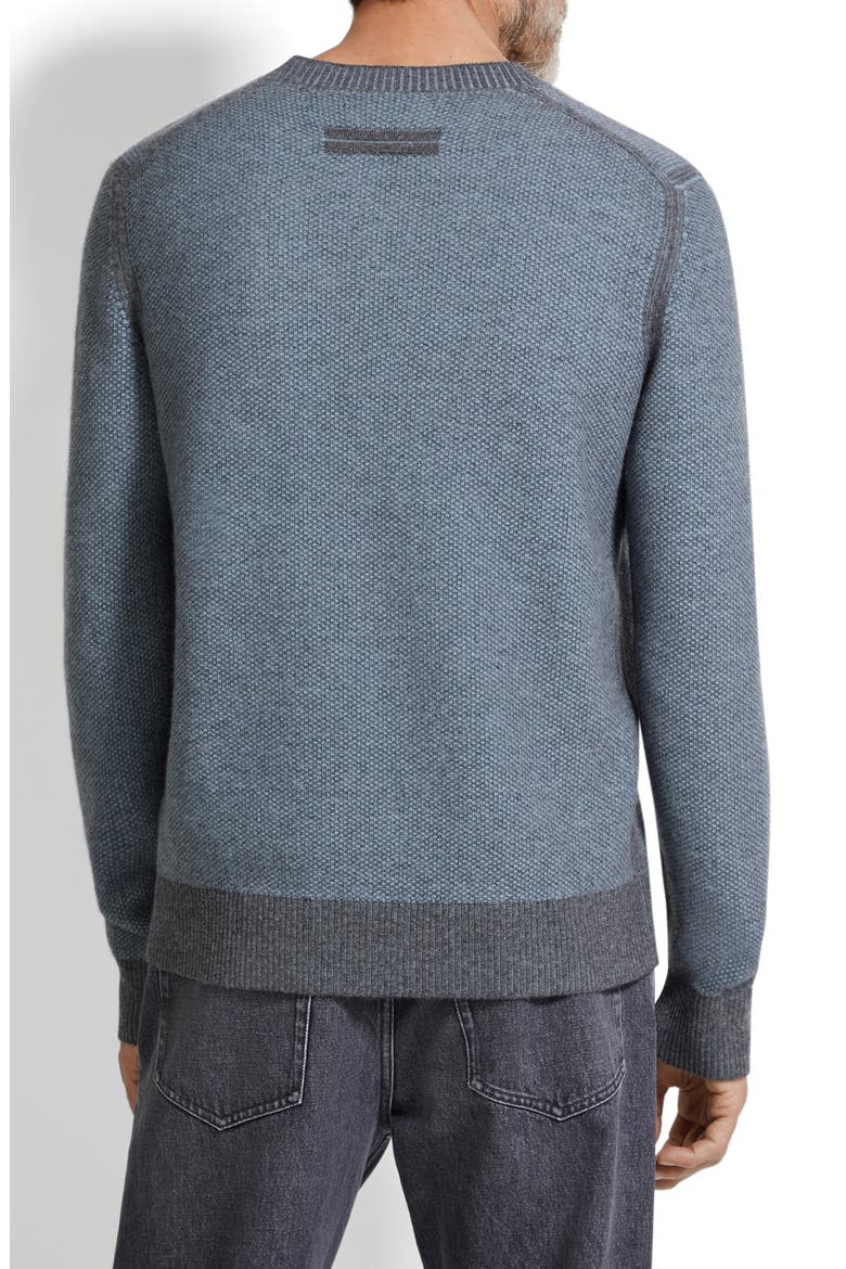 Oasi Cashmere Crewneck Sweater, Alternate, color, LIGHT BLUE