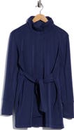 YOGALICIOUS Softlite Funnel Neck Belted Cardigan