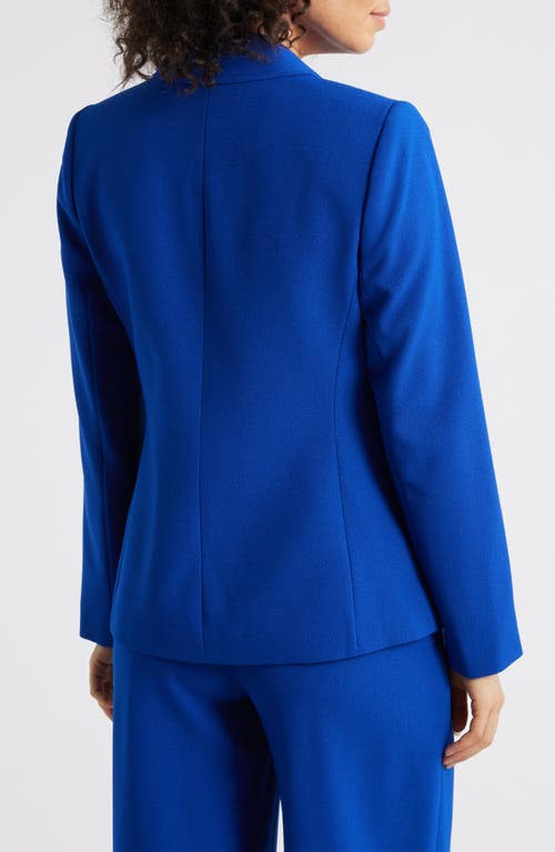 TAHARI ASL TAHARI ASL ONE-BUTTON BLAZER 