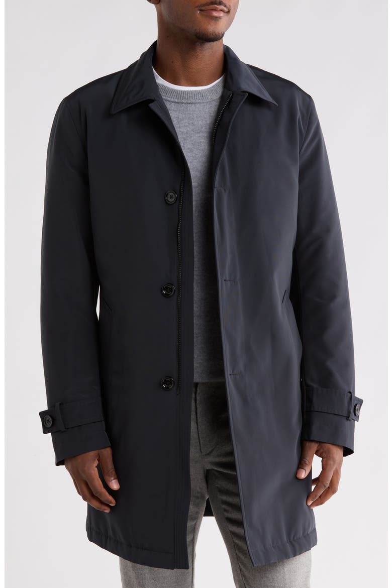 Dain Car Coat, Main, color, DARK BLUE