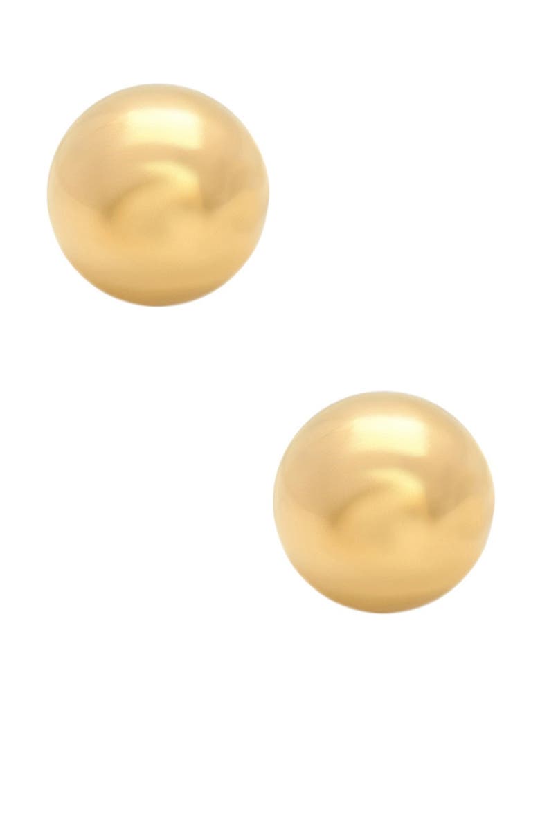 KARAT RUSH 14K Yellow Gold 6mm Ball Stud Earrings, Main, color, 