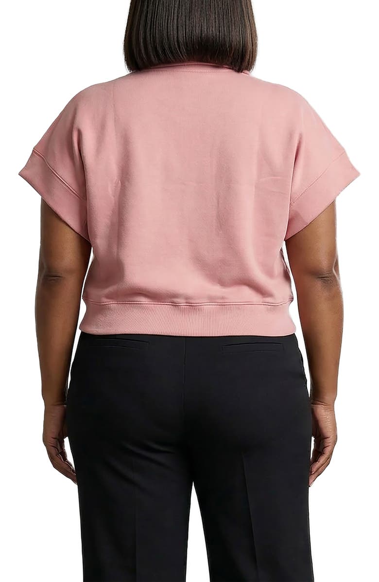 Standards & Practices Short Sleeve Half-Zip Top, Alternate, color, 