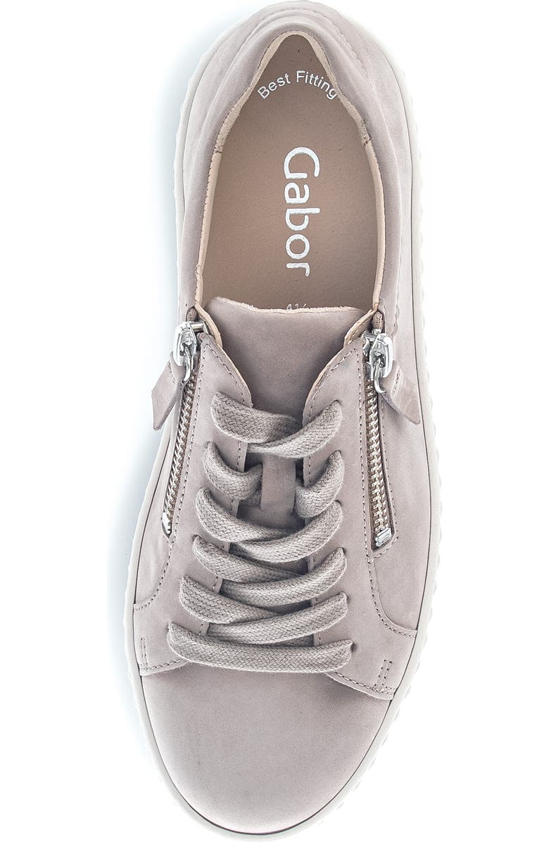 Gabor 43.200 Platform Sneaker, Alternate, color, Creme