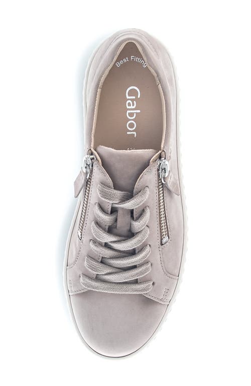Gabor 43.200 Platform Sneaker In Creme