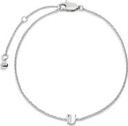 Monica Vinader Initial Pendant Bracelet