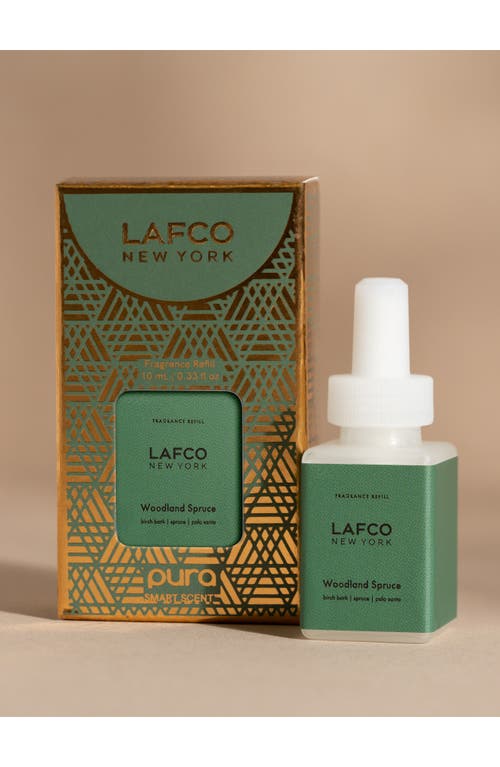 Pura X Lafco Birchwood Molasses 2-pack Smart Diffuser Fragrance Refills In Woodland Spruce