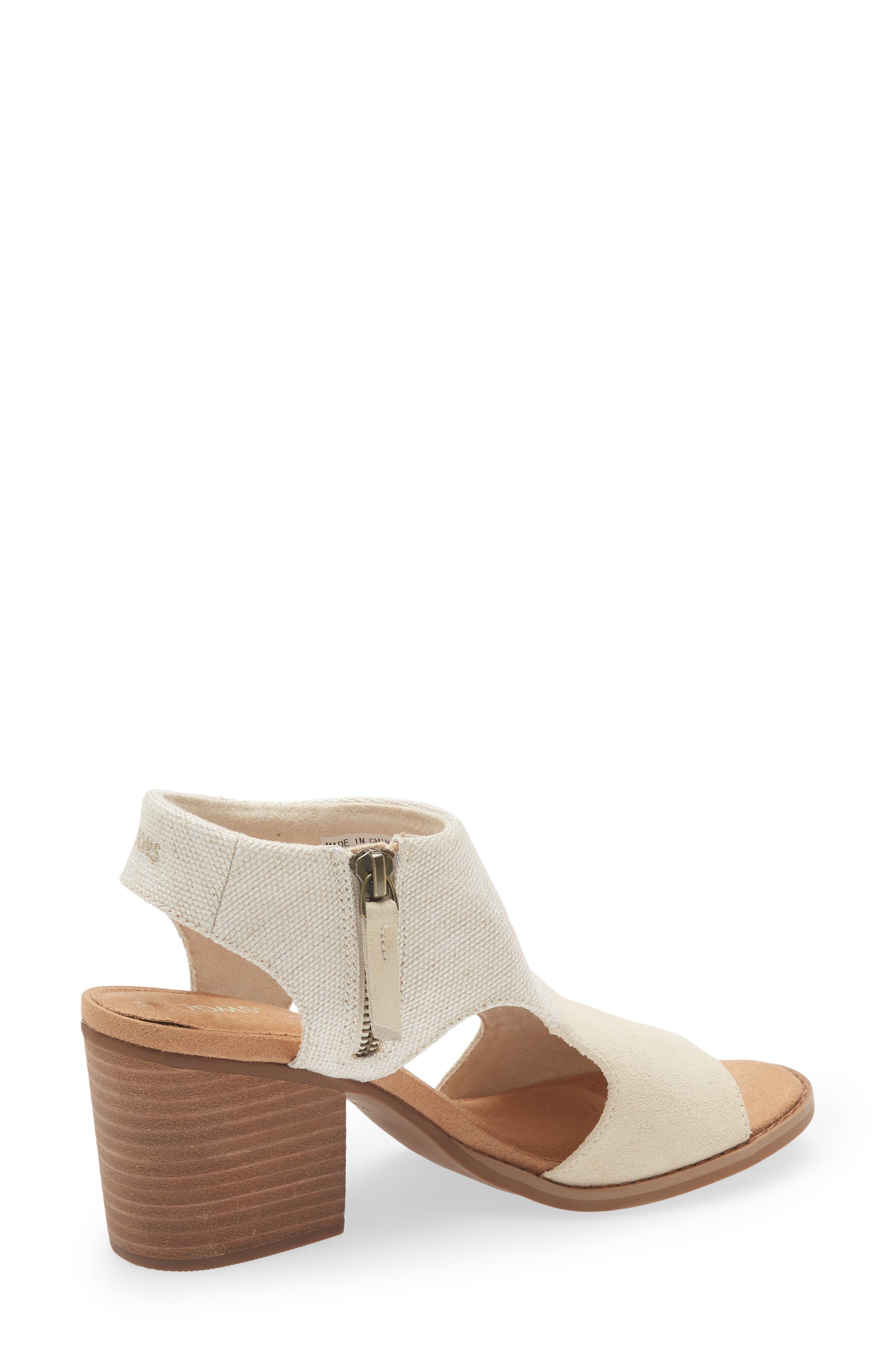 TOMS Eliana Cutout Sandal, Alternate, color, 