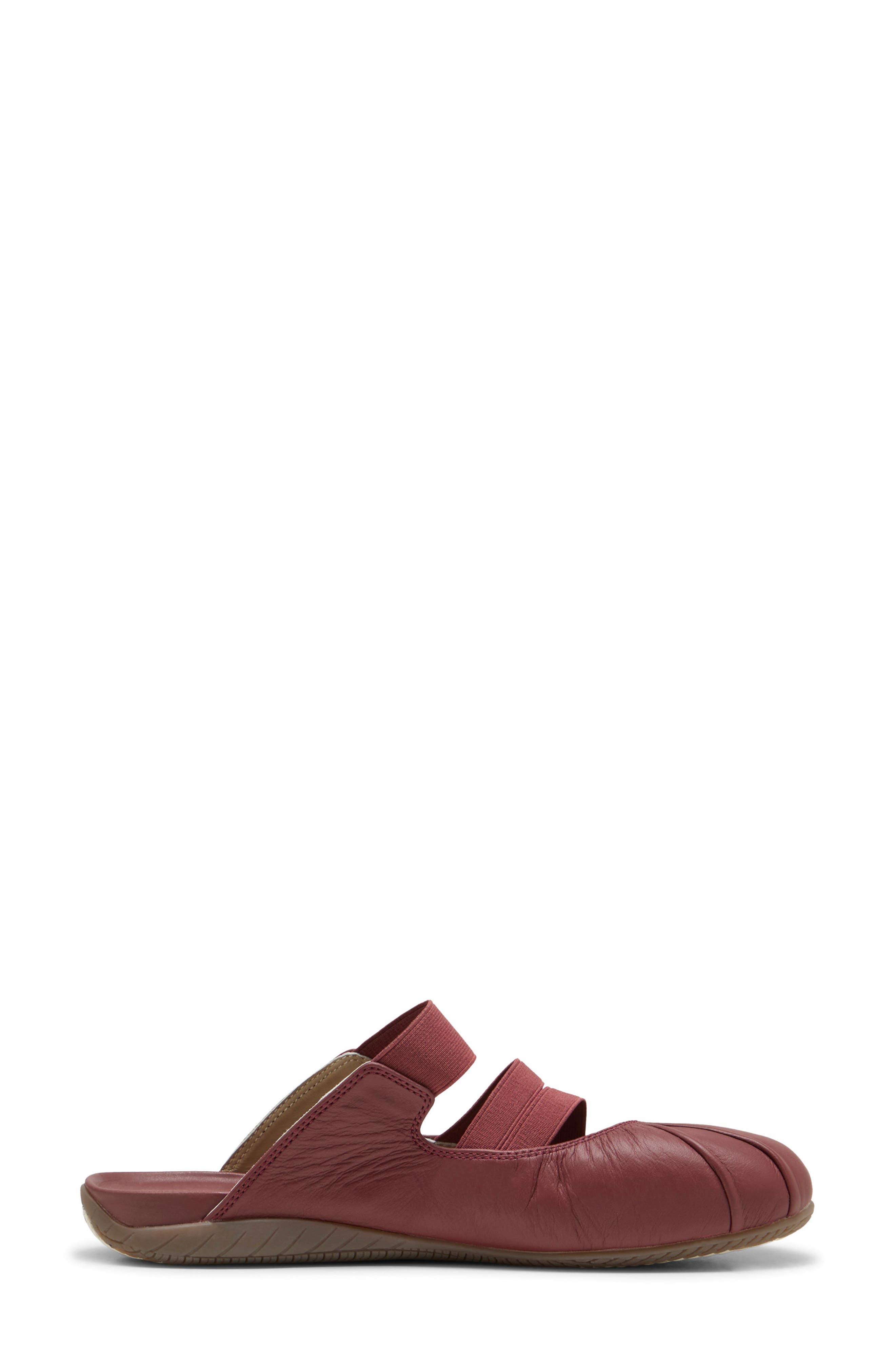 Speedcat Leather Mule, Alternate, color, BURGUNDY/ HAUTE COFFEE