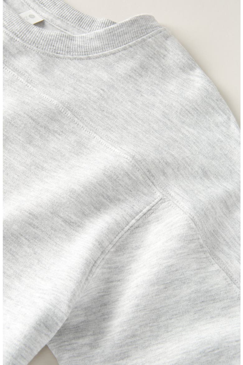 Kids' Step Up Fleece Sweatshirt, Alternate, color, GREY LIGHT HEATHER