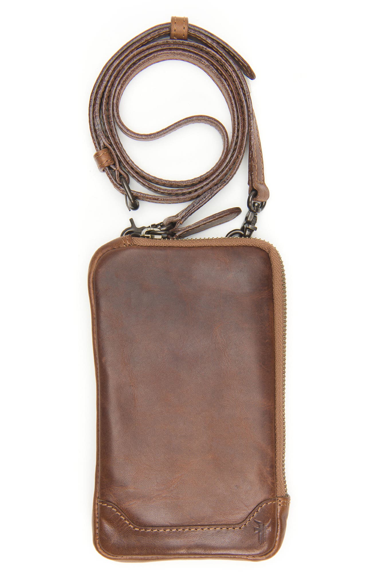 Frye Melissa 3-in-1 Leather Crossbody, Alternate, color, Cognac