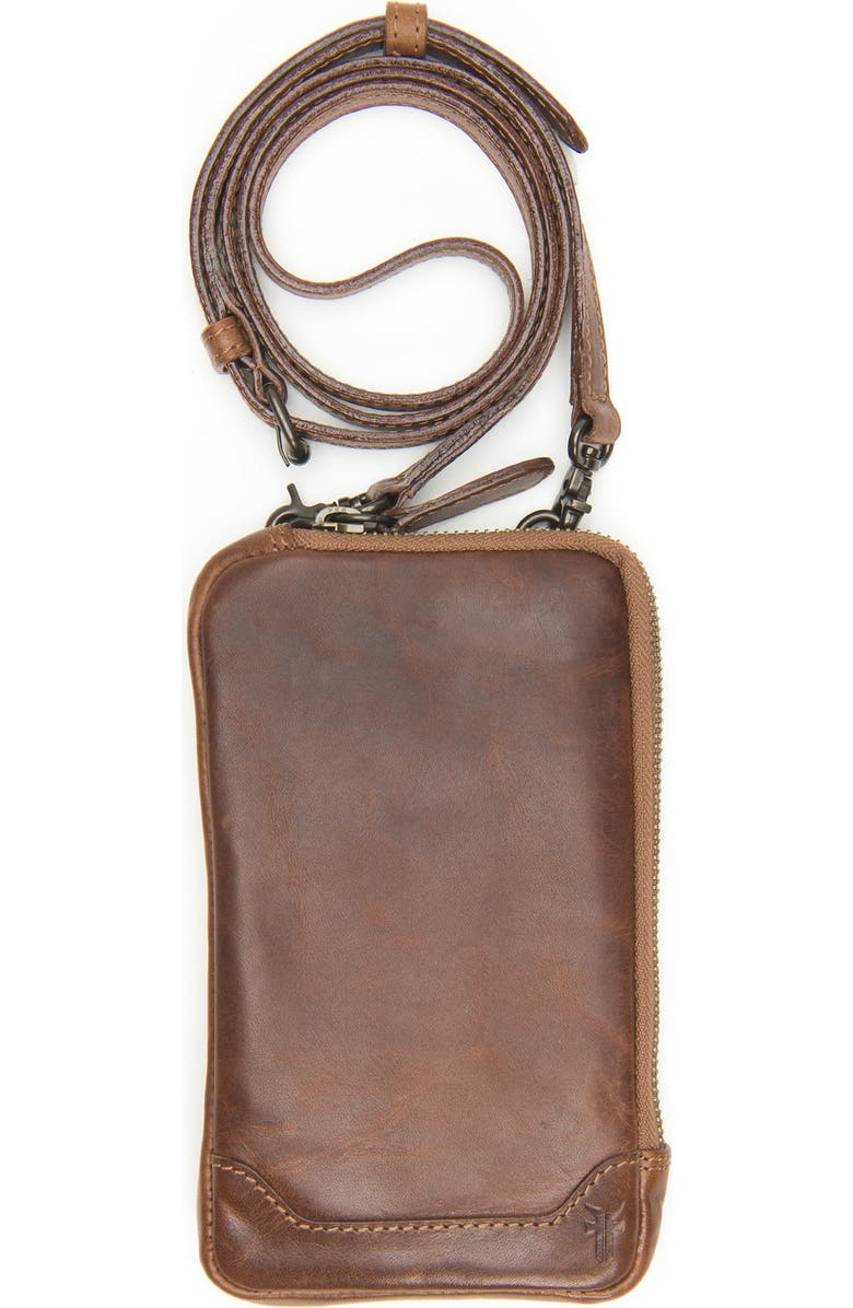 Frye Melissa 3-in-1 Leather Crossbody, Alternate, color, Cognac