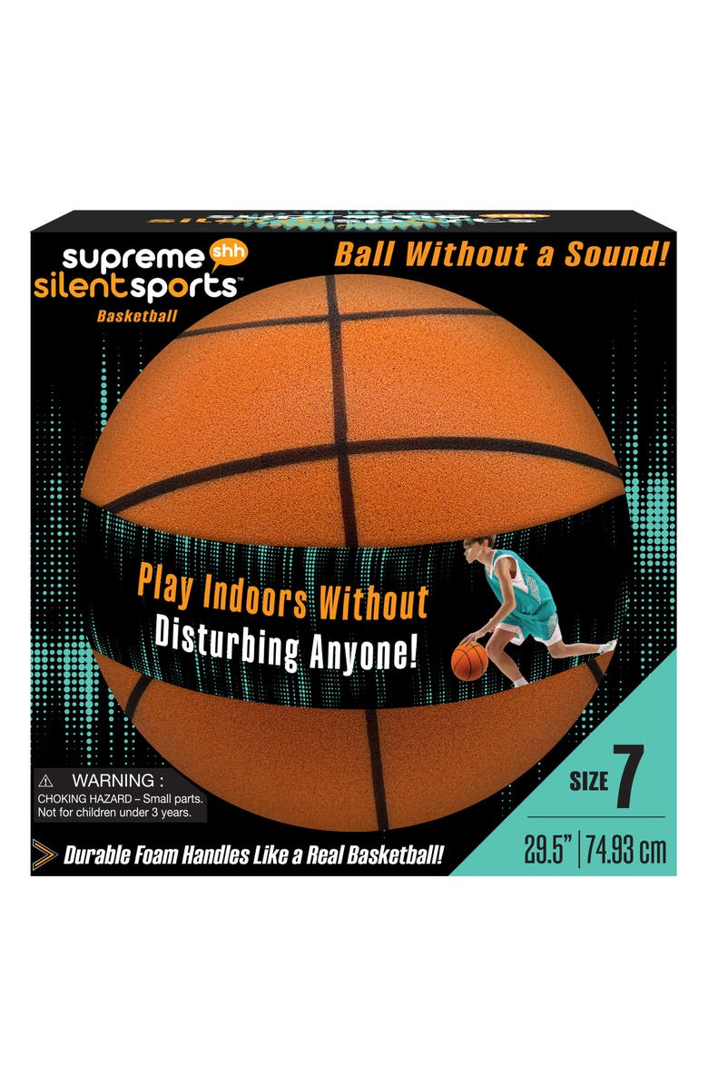 SNUGGIE 7" Silent Basketball, Alternate, color, Orange