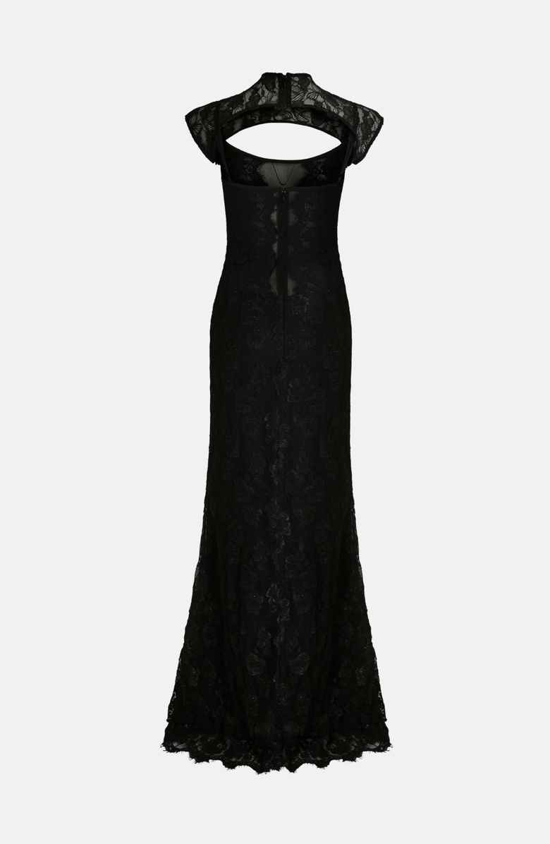 OW Collection Brisa Maxi Dress, Alternate, color, Black