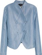 Emporio Armani Asymmetric Denim Jacket