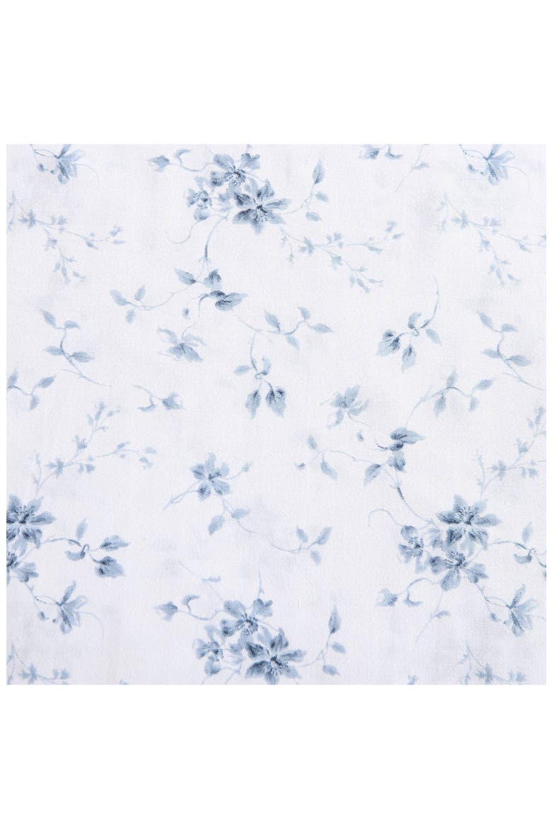 Garden 300 Thread Count Cotton Set of 2 Pillowcases, Alternate, color, BLUE