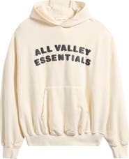 Fear of God Essentials '90s Fit Fleece Logo Hoodie