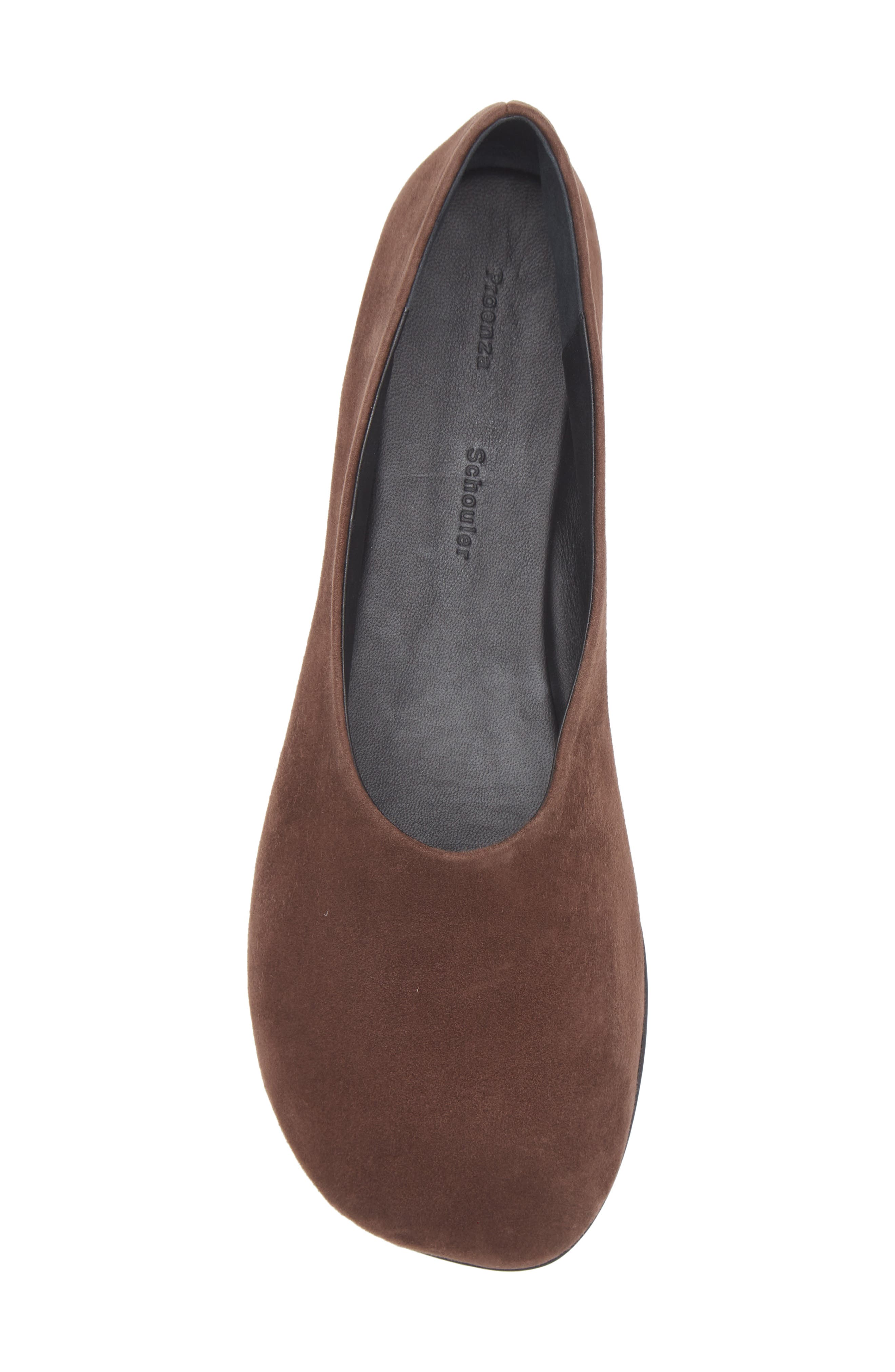 Proenza Schouler Glove Slipper Flat, Alternate, color, Chocolate
