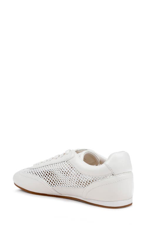 L'agence Jarah Mixed Media Sneaker In Multi