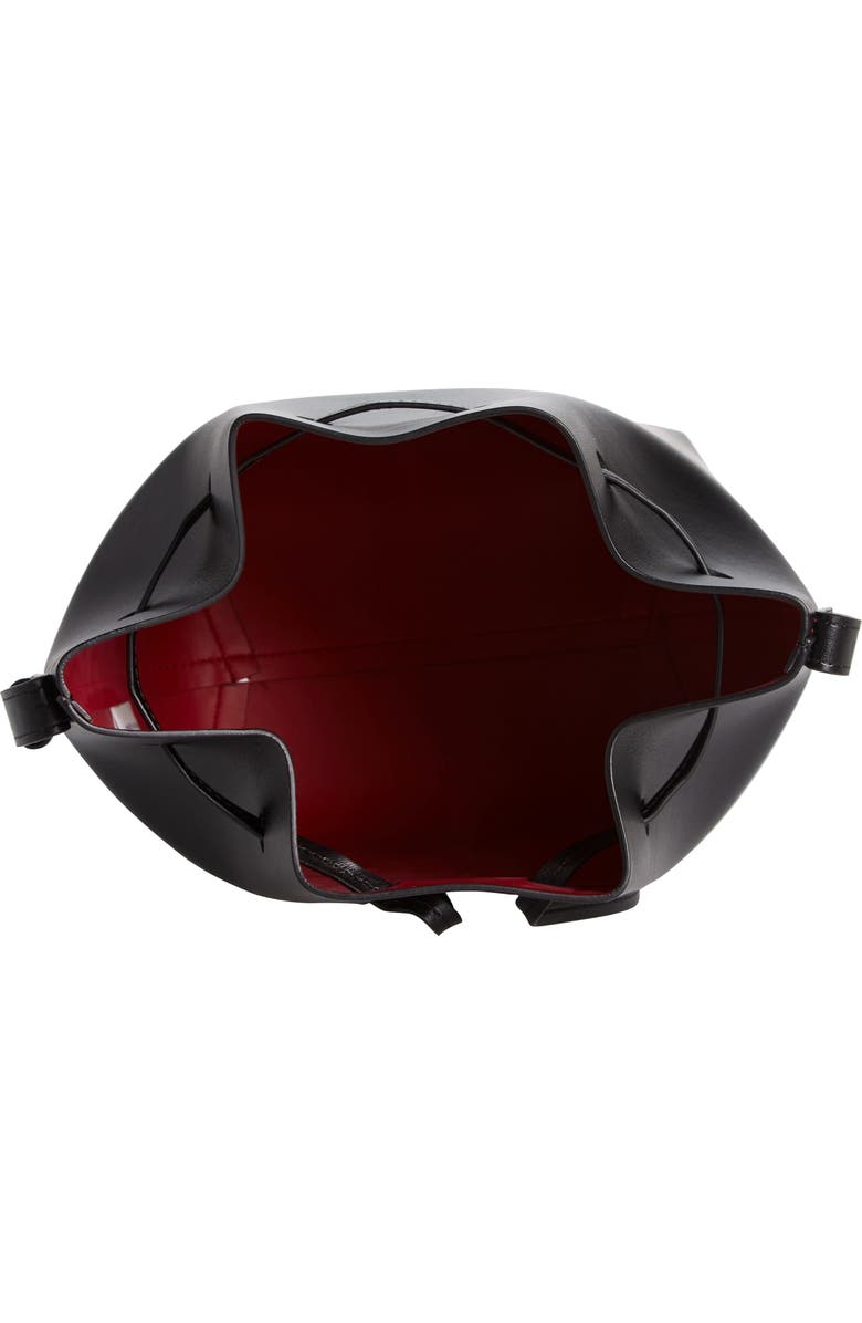 Mansur Gavriel Mini Bucket Apple Faux Leather Bag, Alternate, color,