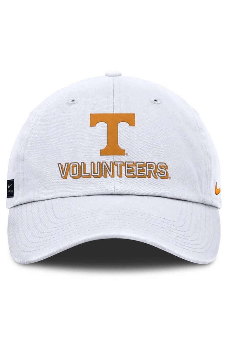 Nike Men's Nike White Tennessee Volunteers 2025 On-Field Club Adjustable Hat, Alternate, color, 