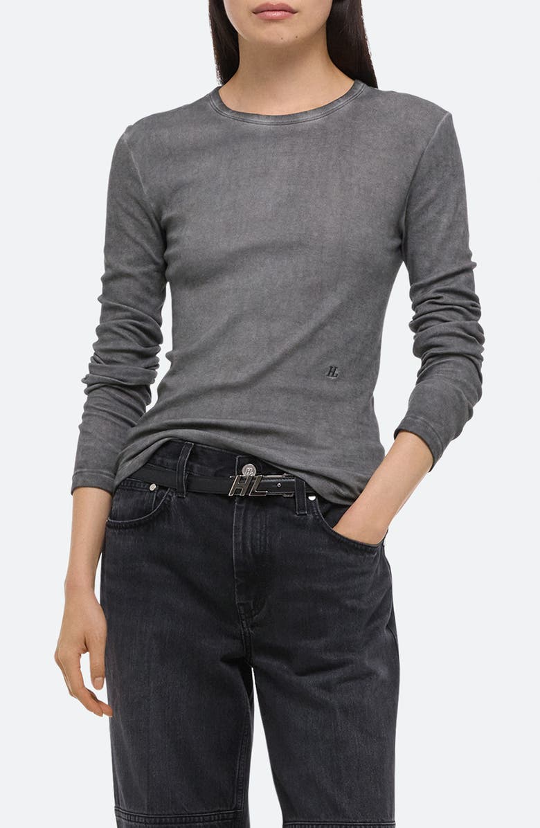 Helmut Lang Garment Dyed Pima Cotton T-Shirt, Main, color,