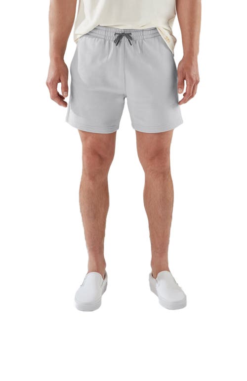Robert Talbott Chandler French Terry Short in Light Gray  product