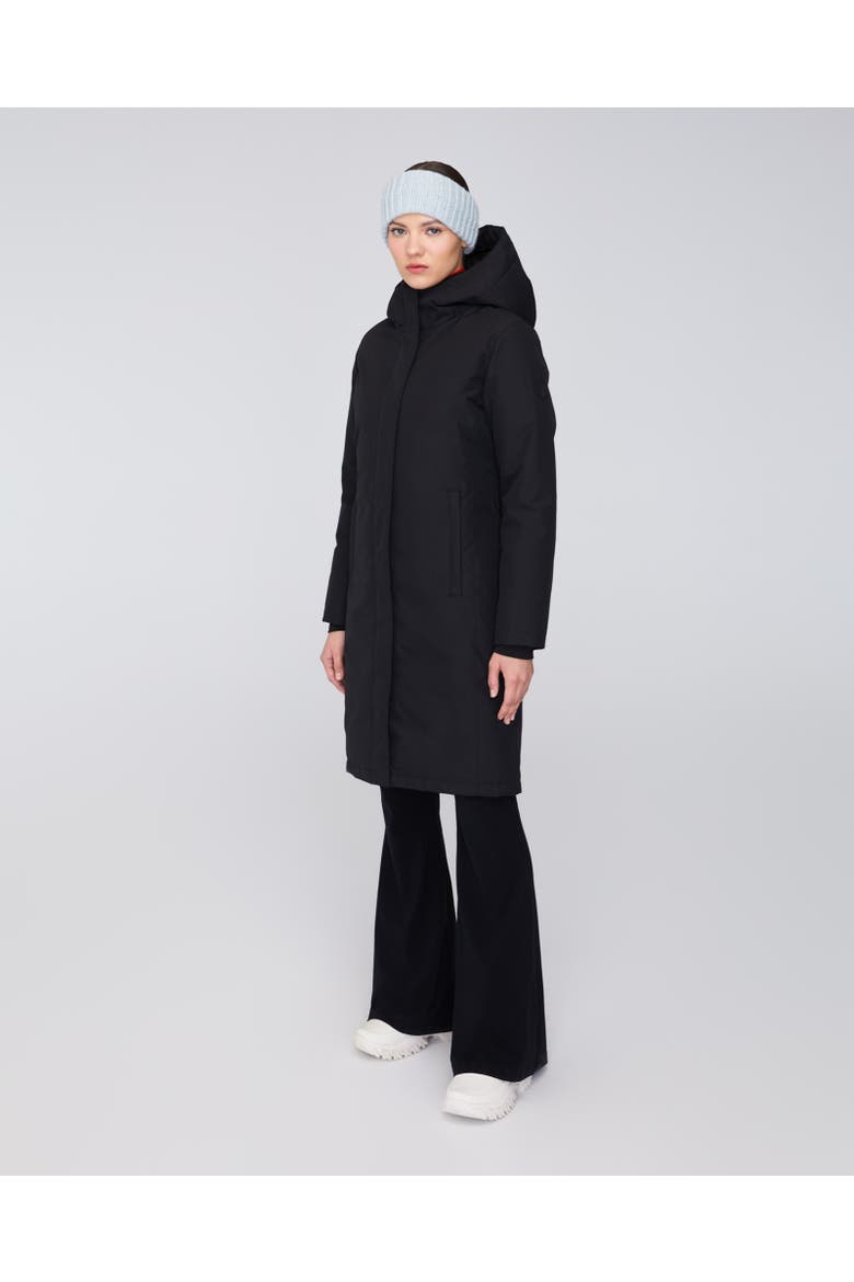 FERMONT | Hooded Down Winter Jacket, Alternate, color, Black