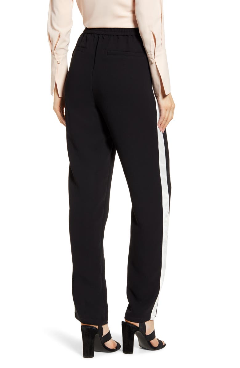 Chelsea28 Stripe Track Pants, Alternate, color,