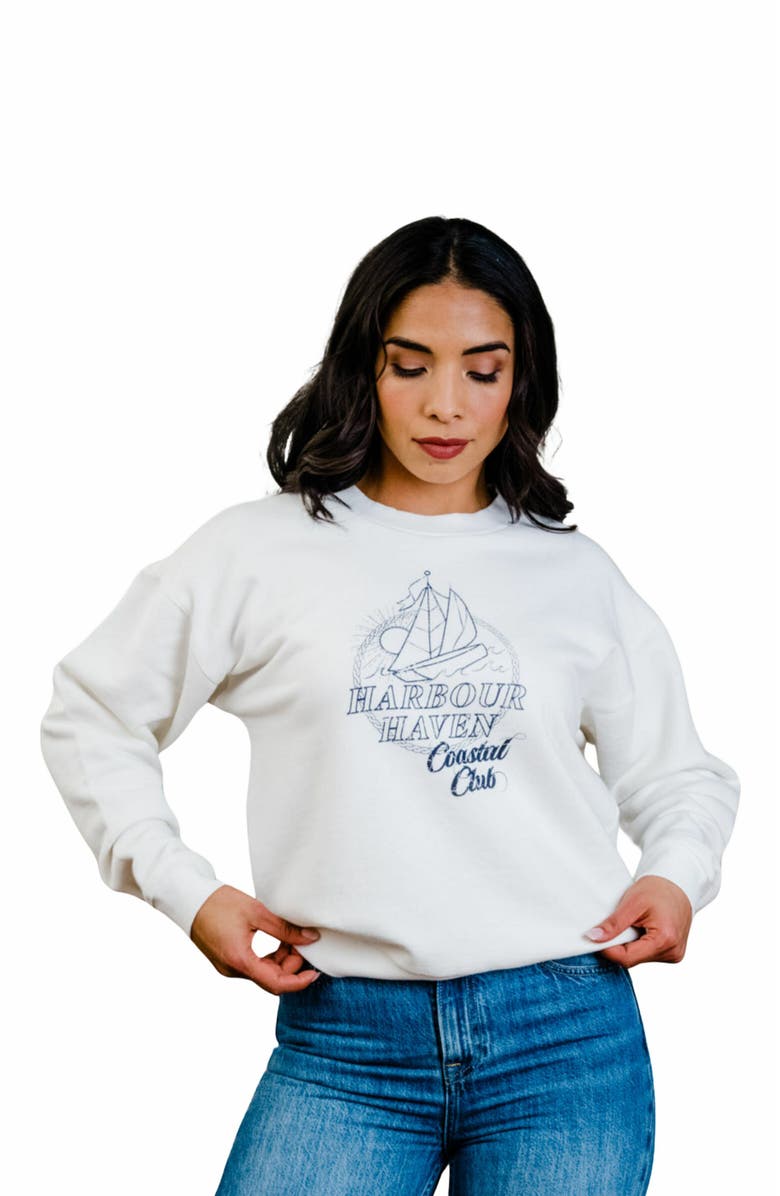 ABLE Oaklyn Graphic Sweatshirt, Main, color,