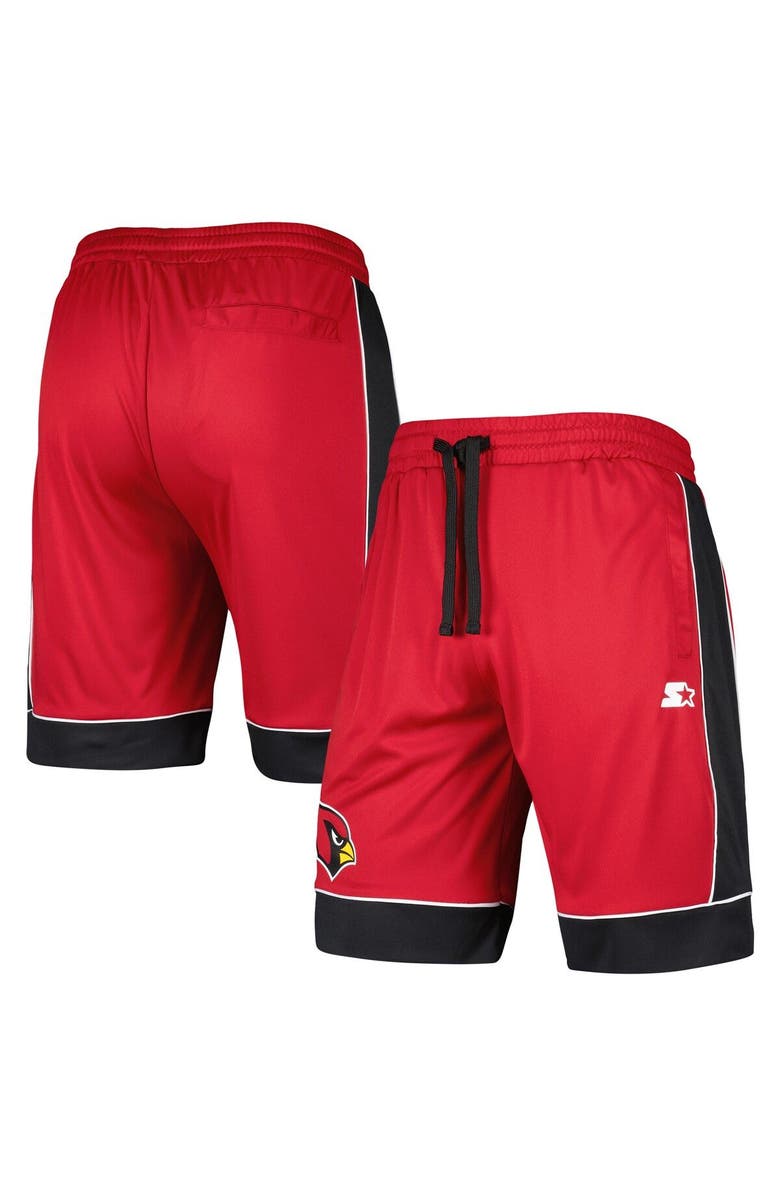 STARTER Men's Starter Cardinal Arizona Cardinals Fan Favorite Shorts, Main, color, Cardinal