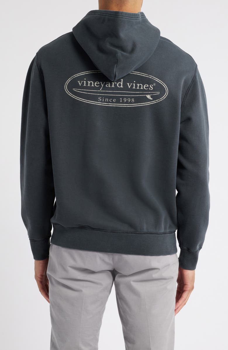 vineyard vines Oversize Garment Dyed French Terry Logo Hoodie, Alternate, color, 