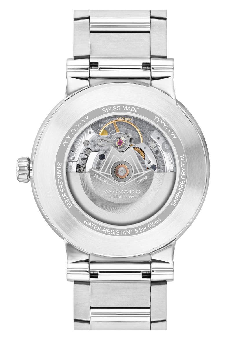 Vizio Bracelet Watch, 41mm, Alternate, color, WHITE