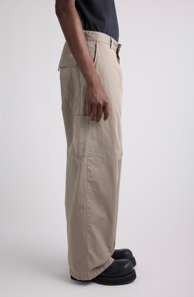 Balenciaga Cotton Workwear Pants, Alternate, color, 9509 New Beige