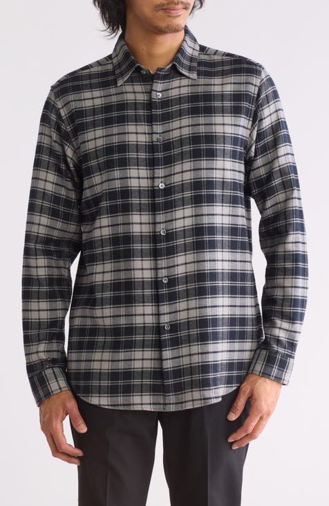 Irving Garda Check Flannel Shirt