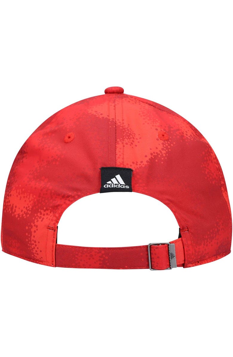 adidas Women's adidas Red Washington Capitals Camo Slouch Adjustable Hat, Alternate, color, Red