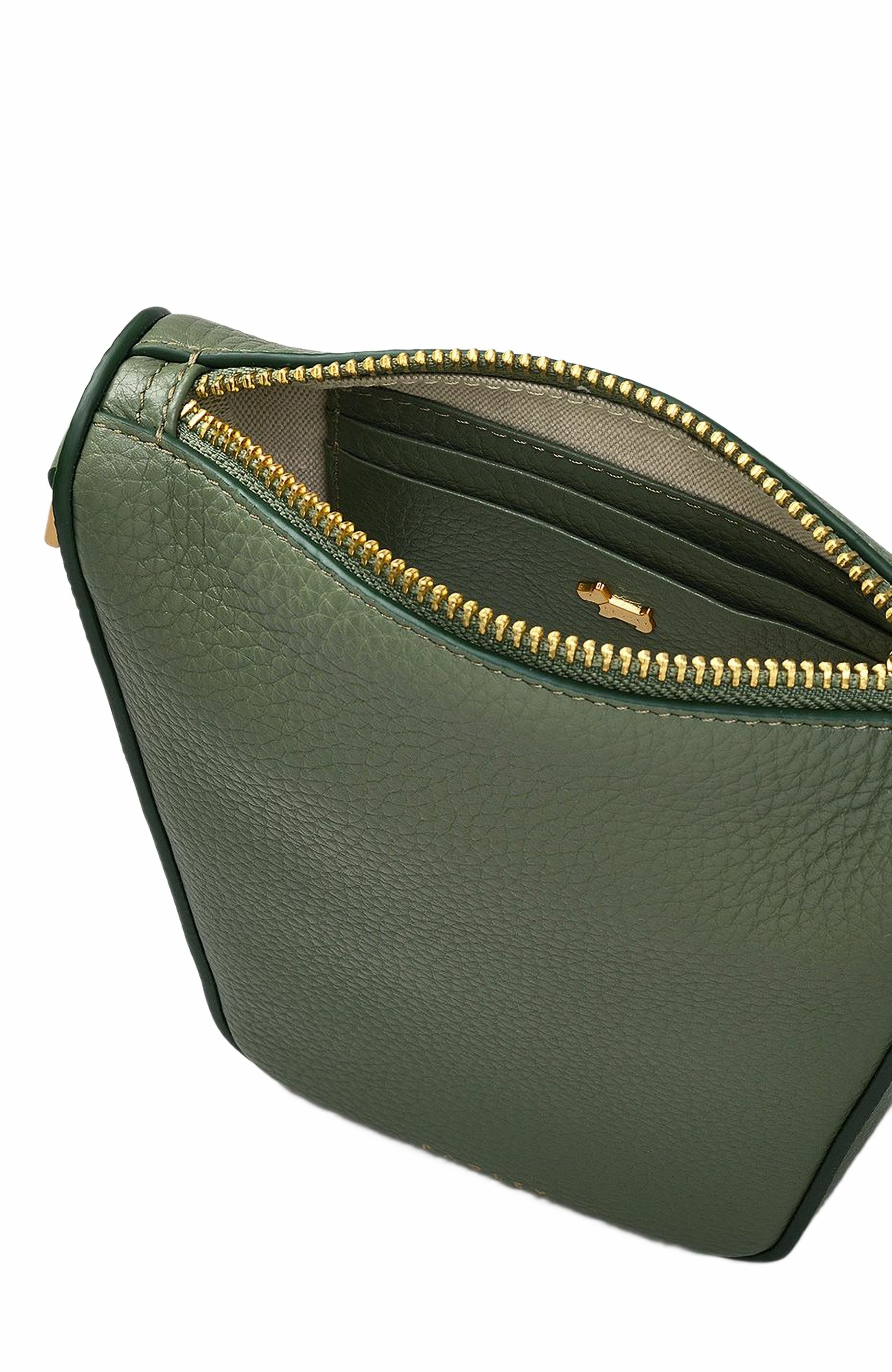 Radley Oak Street Medium Phone Crossbody Bag, Alternate, color, Olive